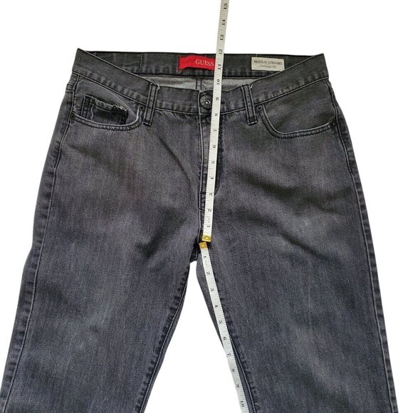 MENS GUESS STRAIGHT LEG JEANS 33X32. - Picture 10 of 11